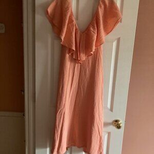 ANAAK Collection Off The Shoulder Maxi Dress